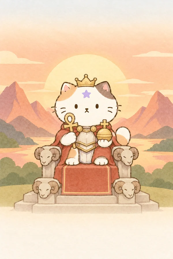 황제 카드 그림