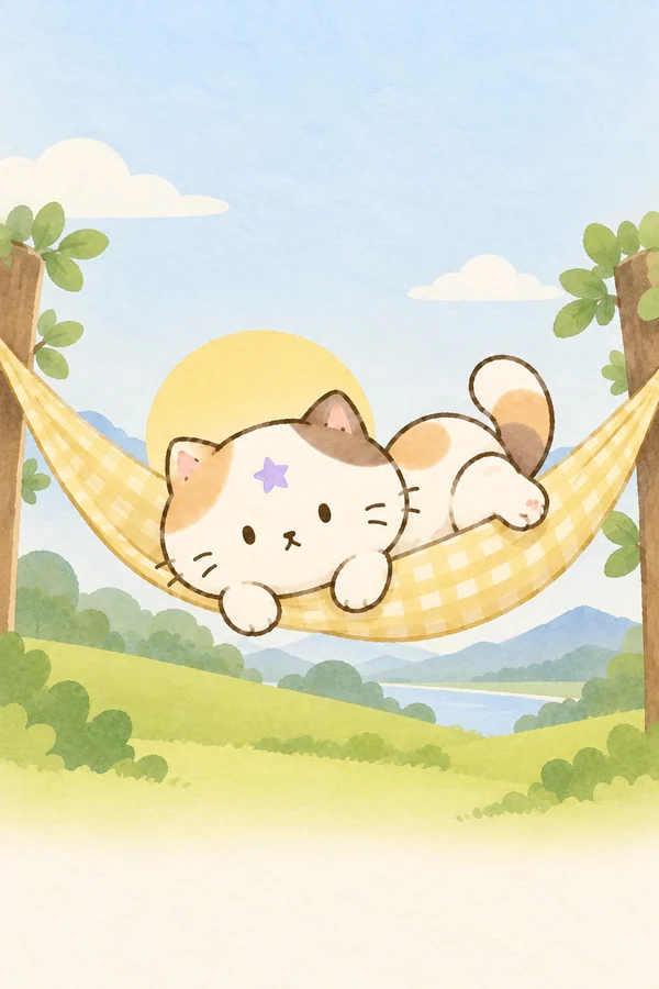 매달린 사람 카드 그림