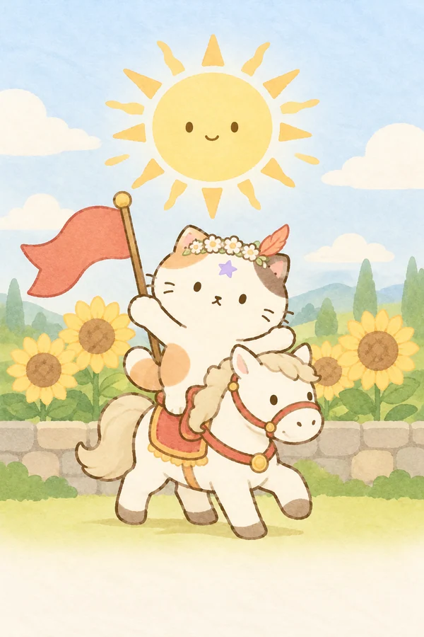 태양 카드 그림